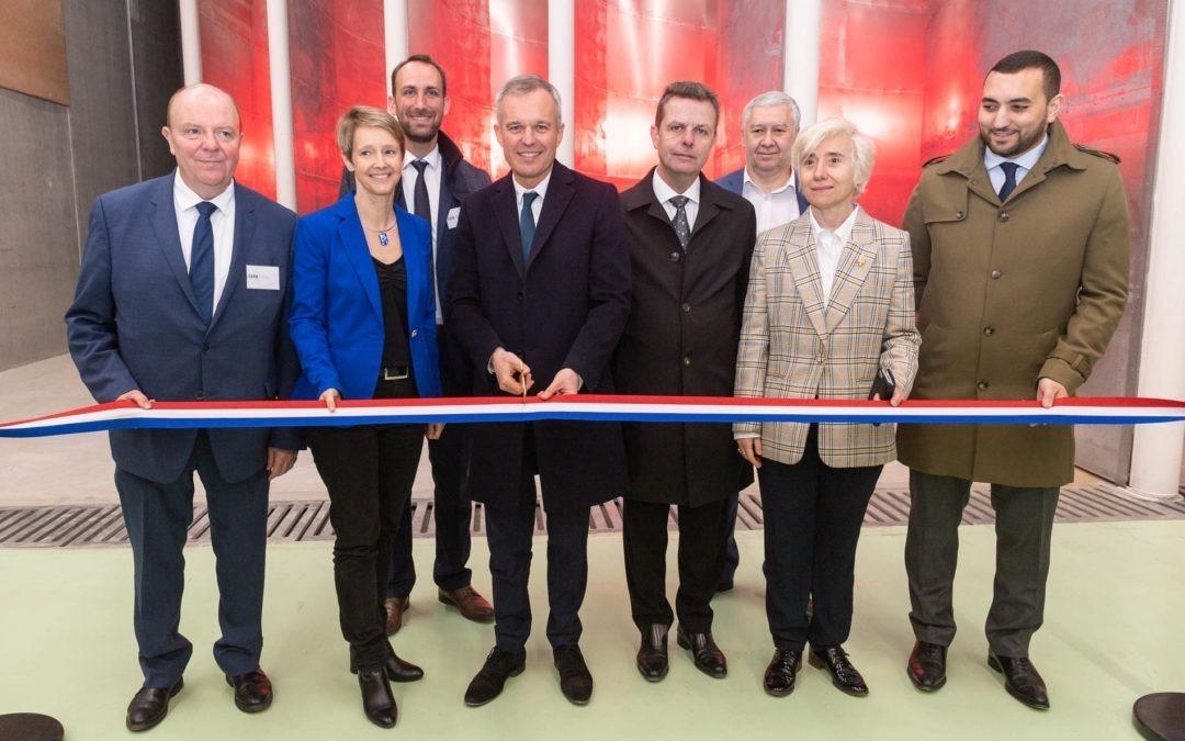 Inauguration soufflerie Jules Verne du CSTB