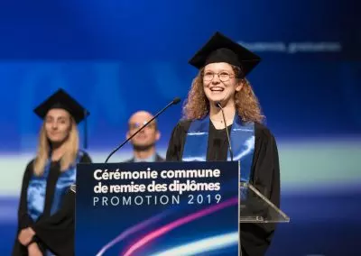 Reportage Cérémonie de remise de diplômes Audencia