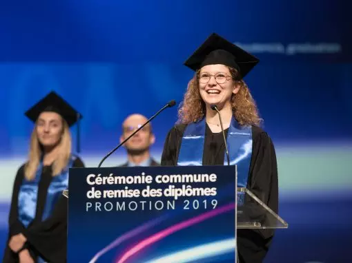 Reportage Cérémonie de remise de diplômes Audencia