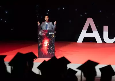 Reportage photo cérémonie de remise de diplômes Audencia 2021